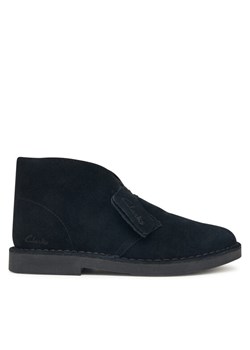 Botki Clarks Desert Bt Evo. 26182930 Czarny ze sklepu eobuwie.pl w kategorii Botki - zdjęcie 185859753