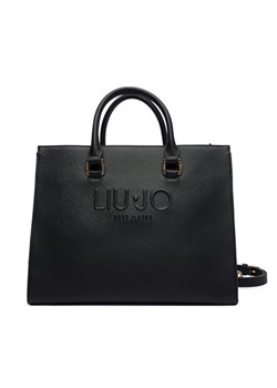 Torebka Liu Jo Halona AF5149 Czarny ze sklepu eobuwie.pl w kategorii Torby Shopper bag - zdjęcie 185859792
