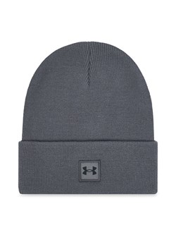 Czapka Under Armour UA Halftime Cuff 1373155 Szary ze sklepu eobuwie.pl w kategorii Czapki zimowe męskie - zdjęcie 185859871