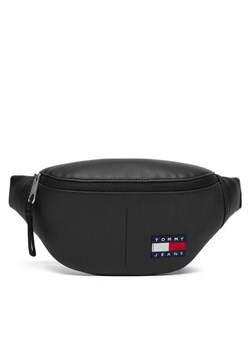 Saszetka nerka Tommy Jeans Tjm Ess Daily Pu Bumbag AM0AM13702 Czarny ze sklepu eobuwie.pl w kategorii Saszetki - zdjęcie 185859890