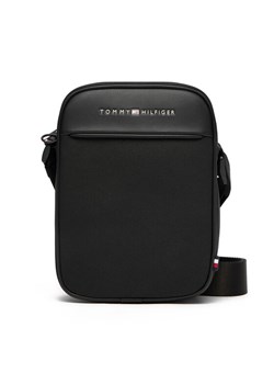 Saszetka Tommy Hilfiger Th Foundation Mini Reporter AM0AM13624 Czarny ze sklepu eobuwie.pl w kategorii Saszetki - zdjęcie 185859912