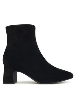 Botki Clarks Fernie Zip 26182936 Czarny ze sklepu eobuwie.pl w kategorii Botki - zdjęcie 185859932