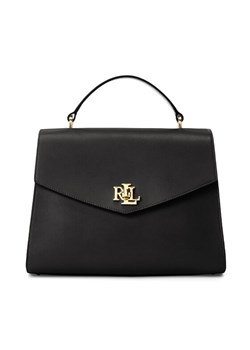 Torebka Lauren Ralph Lauren 431915781002 Czarny ze sklepu eobuwie.pl w kategorii Kuferki - zdjęcie 185859973