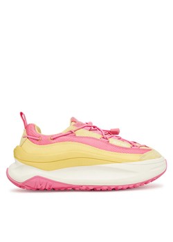 Sneakersy Moon Boot Moon247 Xlace 80D2490100 Żółty ze sklepu eobuwie.pl w kategorii Buty sportowe damskie - zdjęcie 185859990