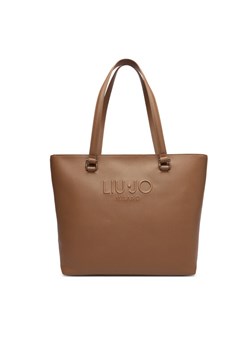 Torebka Liu Jo Halona AF5321 E0087 Brązowy ze sklepu eobuwie.pl w kategorii Torby Shopper bag - zdjęcie 185860090
