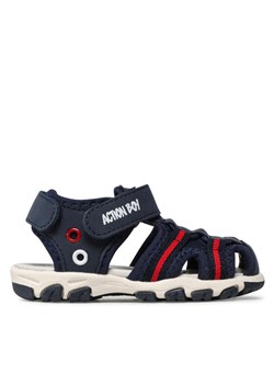 Sandały Action Boy CM2101023S-20 Granatowy ze sklepu eobuwie.pl w kategorii Sandały dziecięce - zdjęcie 185860101