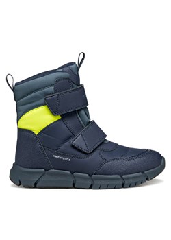 Śniegowce Geox J Flexyper B Abx J169XC 0FU50 C0700 S Granatowy ze sklepu eobuwie.pl w kategorii Buty zimowe dziecięce - zdjęcie 185860161