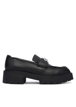 Loafersy Calvin Klein Chunky Loafer Lth Hw YW0YW01912 Czarny ze sklepu eobuwie.pl w kategorii Lordsy damskie - zdjęcie 185860260