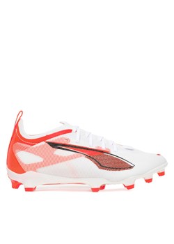 Buty do piłki nożnej Puma Ultra 5 Pro Fg/Ag Jr 108165 01 Biały ze sklepu eobuwie.pl w kategorii Buty sportowe dziecięce - zdjęcie 185860283