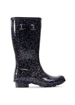 Kalosze Hunter Org Kids Giant Glitter Boots JFT6075RGT Czarny ze sklepu eobuwie.pl w kategorii Kalosze dziecięce - zdjęcie 185860331