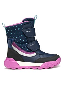 Śniegowce Geox J Trekkyup B Ab J56M7A 0MNBC C4269 S Granatowy ze sklepu eobuwie.pl w kategorii Buty zimowe dziecięce - zdjęcie 185860370