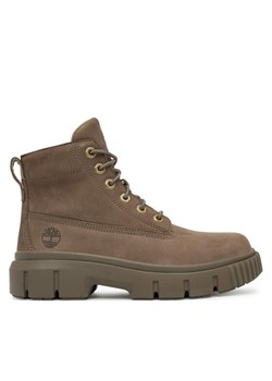 Trapery Timberland Greyfield TB0A2FT6EM51 Khaki ze sklepu eobuwie.pl w kategorii Workery damskie - zdjęcie 185860461