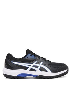 Buty do tenisa Asics Gel-Game Gs Clay/Oc 1044A082 Czarny ze sklepu eobuwie.pl w kategorii Buty sportowe dziecięce - zdjęcie 185860471