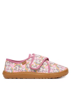 Kapcie Froddo Barefoot Slippers G1700421-4 D Różowy ze sklepu eobuwie.pl w kategorii Kapcie dziecięce - zdjęcie 185860533
