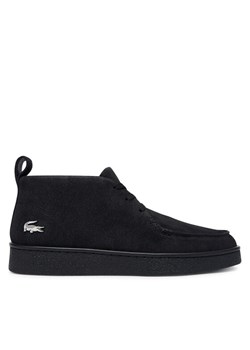 Sneakersy Lacoste Chukka Suede 7-50SMA0027 Czarny ze sklepu eobuwie.pl w kategorii Buty sportowe męskie - zdjęcie 185860534