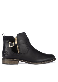 Botki Rieker Z4959-00 Czarny ze sklepu eobuwie.pl w kategorii Botki - zdjęcie 185860604