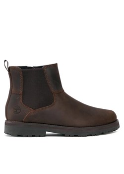 Trzewiki Timberland Courma Kid Chelsea TB0A28PY9311 Brązowy ze sklepu eobuwie.pl w kategorii Botki - zdjęcie 185860673