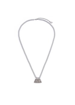 Łańcuszek Weekend Max Mara 2525756015 Szary ze sklepu eobuwie.pl w kategorii Naszyjniki - zdjęcie 185860674