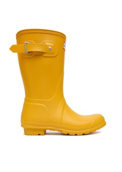 Kalosze Hunter Original Short WFS1000RMA Żółty ze sklepu eobuwie.pl w kategorii Kalosze damskie - zdjęcie 185860713