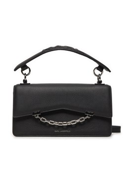 Torebka KARL LAGERFELD 245W3028 Czarny ze sklepu eobuwie.pl w kategorii Listonoszki - zdjęcie 185860754