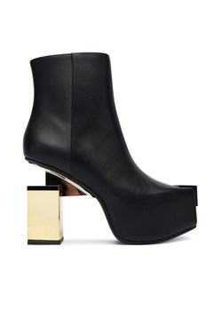 United Nude Botki Cubist Bootie 109430116 Czarny ze sklepu MODIVO w kategorii Botki - zdjęcie 185868484