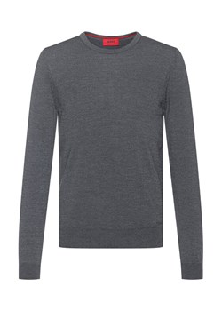 Hugo Sweter San Paolo 2 50435679 Szary Slim Fit ze sklepu MODIVO w kategorii Swetry męskie - zdjęcie 185868514