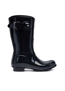 Hunter Kalosze Org Short Gloss WFS1000RGL Granatowy ze sklepu MODIVO w kategorii Kalosze damskie - zdjęcie 185868571