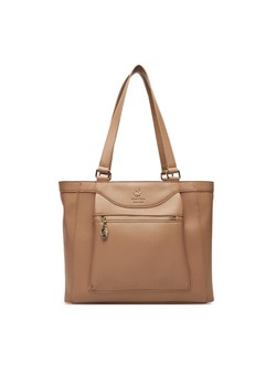 Beverly Hills Polo Club Torebka C-BHPC-L-002-08 Beżowy ze sklepu MODIVO w kategorii Torby Shopper bag - zdjęcie 185868643