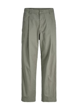 Jack&Jones Spodnie materiałowe Owen Cade 12282385 Zielony Baggy Fit ze sklepu MODIVO w kategorii Spodnie męskie - zdjęcie 185868662