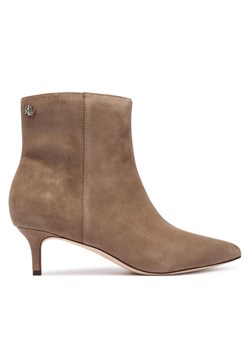 LAUREN RALPH LAUREN Botki McKay 802967779008 Beżowy ze sklepu MODIVO w kategorii Botki - zdjęcie 185868940