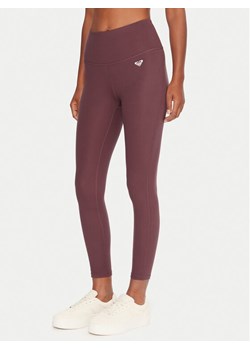 Roxy Legginsy Heart Into It Ankle ERJNP03690 Fioletowy Slim Fit ze sklepu MODIVO w kategorii Spodnie damskie - zdjęcie 185869000