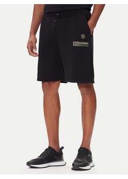 Plein Sport Szorty sportowe PAEC MJT2601 STE003N Czarny Regular Fit ze sklepu MODIVO w kategorii Spodenki męskie - zdjęcie 185869180
