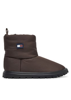 Tommy Jeans Śniegowce Tjw Snow Boot EN0EN02823 Brązowy ze sklepu MODIVO w kategorii Śniegowce damskie - zdjęcie 185869292