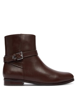 LAUREN RALPH LAUREN Botki Brooke II 802974382002 Brązowy ze sklepu MODIVO w kategorii Botki - zdjęcie 185869440