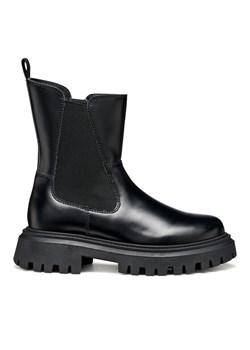 Geox Trapery J Maquinnens J56M6D 0CNNH C9999 D Czarny ze sklepu MODIVO w kategorii Buty zimowe dziecięce - zdjęcie 185869554