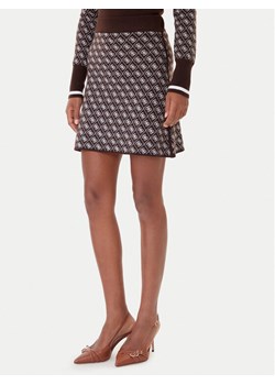 Guess Spódnica ołówkowa W5BD81 Z3JD2 Brązowy Slim Fit ze sklepu MODIVO w kategorii Spódnice - zdjęcie 185869591
