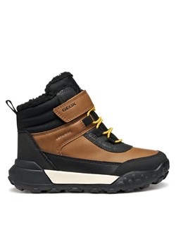 Geox Śniegowce J Trekkyup B Abx J46MBE 0MEMS C0275 S Brązowy ze sklepu MODIVO w kategorii Buty zimowe dziecięce - zdjęcie 185869593