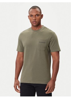 Napapijri T-Shirt S-Fanes NP0A88SE Zielony Regular Fit ze sklepu MODIVO w kategorii T-shirty męskie - zdjęcie 185869601