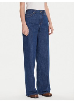 Lee Jeansy Stella 112107279 Granatowy Wide Leg ze sklepu MODIVO w kategorii Jeansy damskie - zdjęcie 185869671