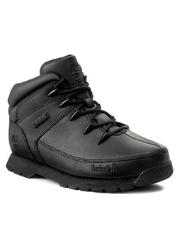 Timberland Trapery Euro Sprint A13KB Czarny ze sklepu MODIVO w kategorii Buty trekkingowe dziecięce - zdjęcie 185869720