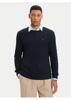 Polo Ralph Lauren Sweter 710775885001 Granatowy Regular Fit ze sklepu MODIVO w kategorii Swetry męskie - zdjęcie 185869770