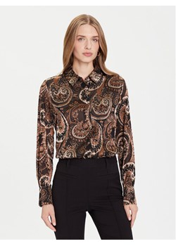 Guess Koszula W5BH78 W2770 Brązowy Regular Fit ze sklepu MODIVO w kategorii Koszule damskie - zdjęcie 185869771