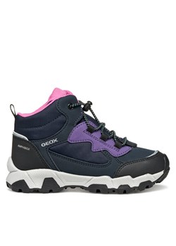 Geox Trekkingi J Magnetar G. B Abx J464LB 050FU C4267 D Granatowy ze sklepu MODIVO w kategorii Buty trekkingowe dziecięce - zdjęcie 185869793