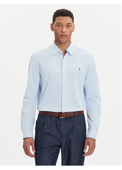 Polo Ralph Lauren Koszula 710932545013 Błękitny Slim Fit ze sklepu MODIVO w kategorii Koszule męskie - zdjęcie 185869852