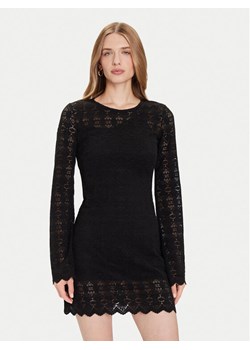 Guess Sukienka dzianinowa W5BK35 K1180 Czarny Slim Fit ze sklepu MODIVO w kategorii Sukienki - zdjęcie 185869990