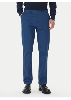 Calvin Klein Chinosy LV040EM633 Niebieski Slim Fit ze sklepu MODIVO w kategorii Spodnie męskie - zdjęcie 185869993
