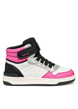 Geox Sneakersy J Washiba J36HXA 05415 C0563 M Biały ze sklepu MODIVO w kategorii Buty sportowe dziecięce - zdjęcie 185870011