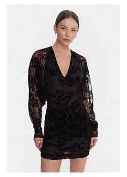 PINKO Sukienka koktajlowa Roulette 105624 A2QD Czarny Regular Fit ze sklepu MODIVO w kategorii Sukienki - zdjęcie 185870024