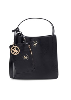 Beverly Hills Polo Club Torebka BHPC-W-04-A23 Czarny ze sklepu MODIVO w kategorii Torebki damskie - zdjęcie 185870033