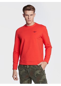 Aeronautica Militare Bluza 222FE1710F439 Czerwony Regular Fit ze sklepu MODIVO w kategorii Bluzy męskie - zdjęcie 185870064